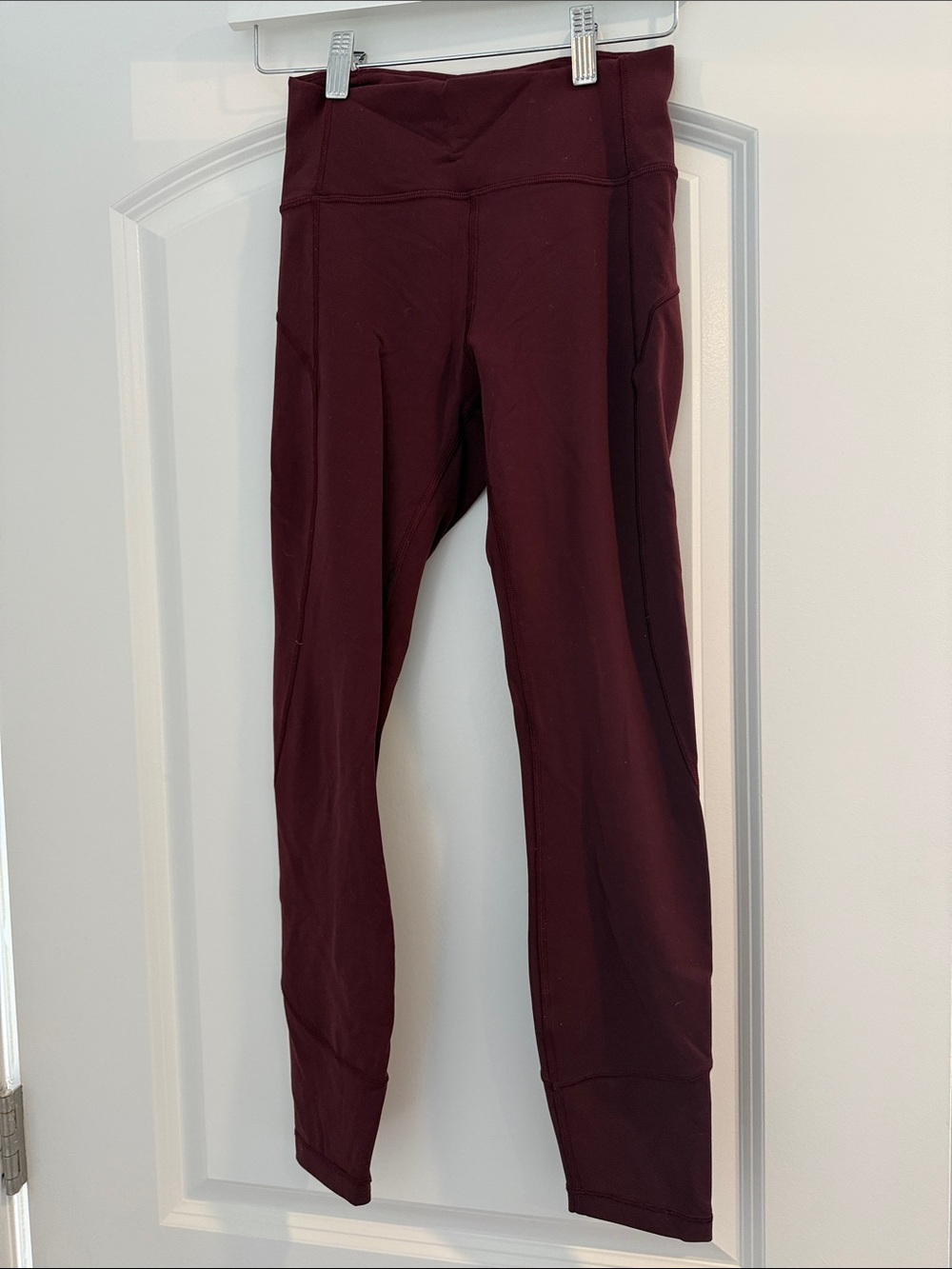 lululemon athletica Burgundy High-Rise Leggings
